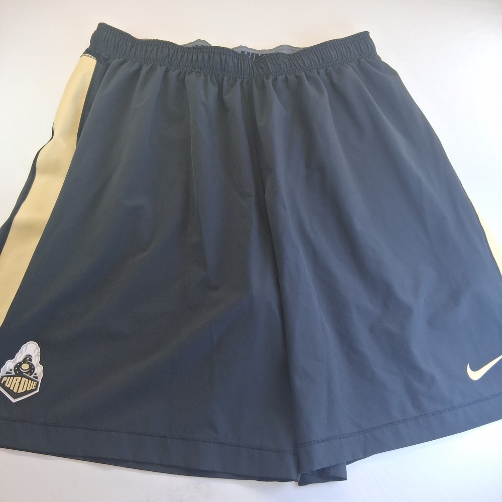 Nike DriFit Purdue Boilermakers Shorts / Black / Men's 3XL
